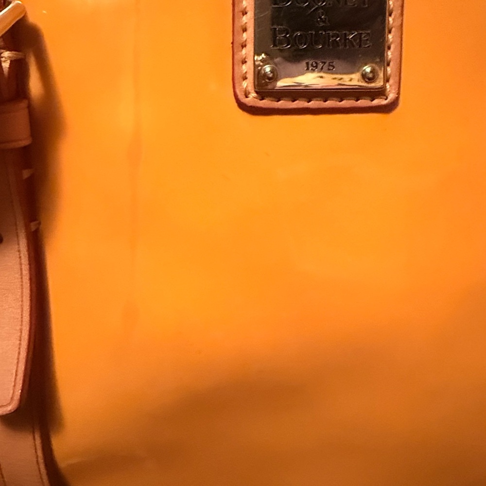 Dooney & Bourke Mustard Yellow Tote - Picture 9 of 10